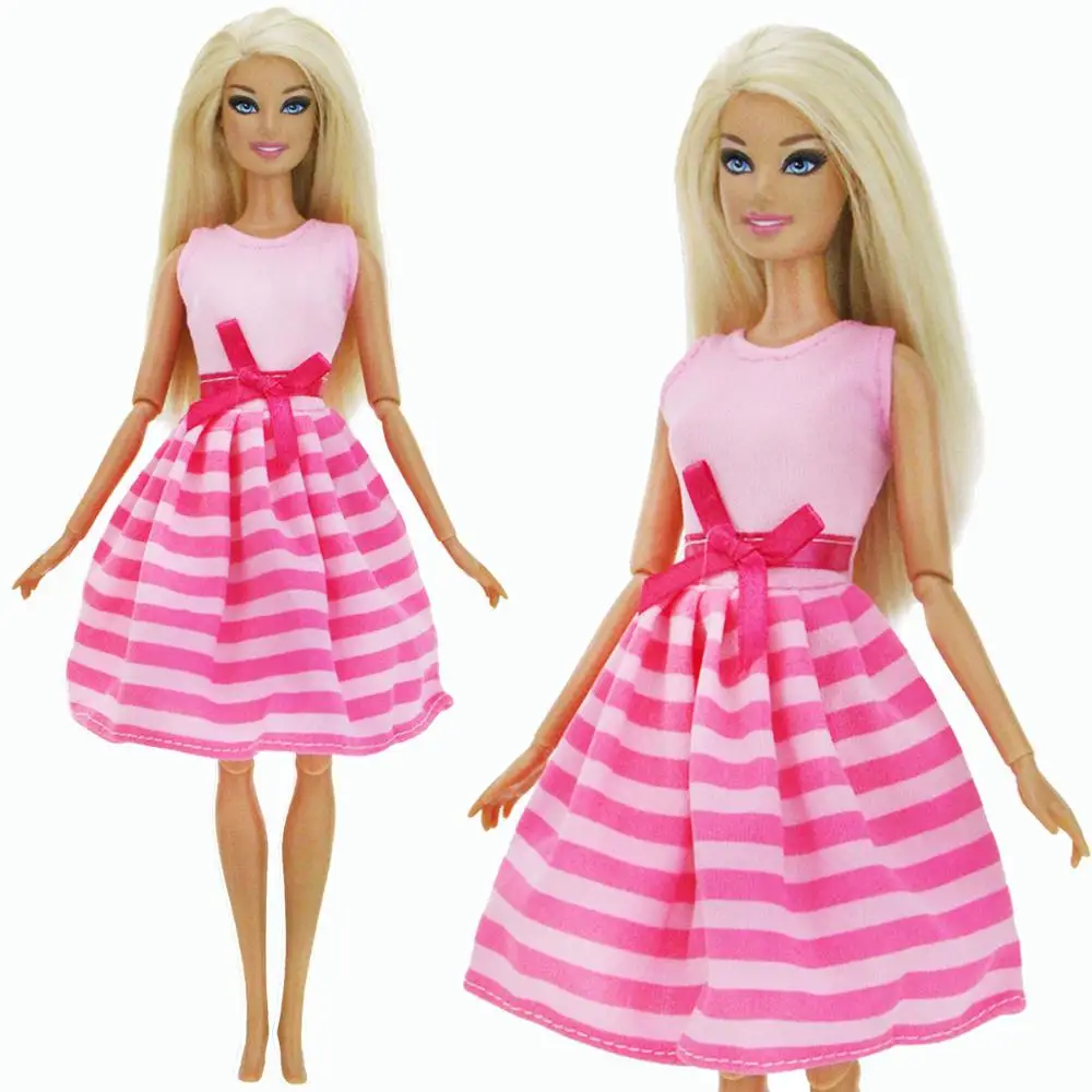 barbie striped dress