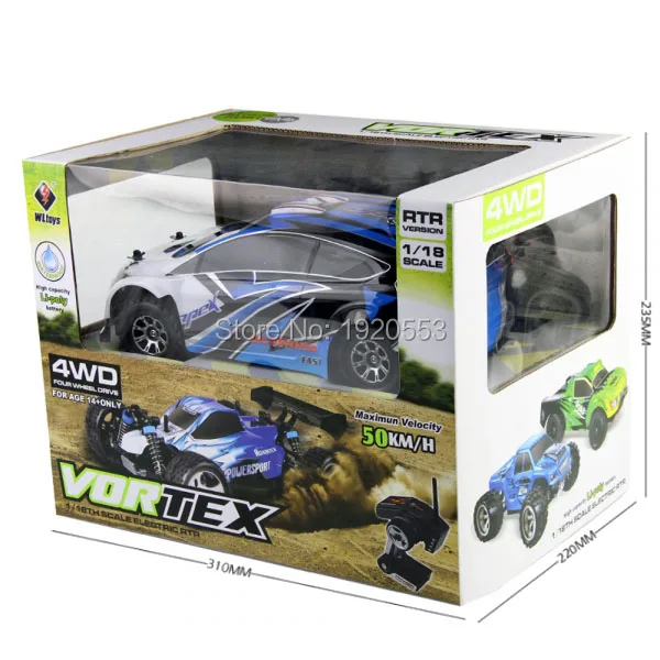 Оригинальный Радиоуправляемый автомобиль WLtoys A949 4WD 2 4 ГГц с дистанционным