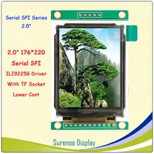2,0 дюйма 176*220 серийный SPI TFT ЖК-дисплей модуль Экран дисплея Драйвер IC ILI9225G без Touch Панель для Arduino