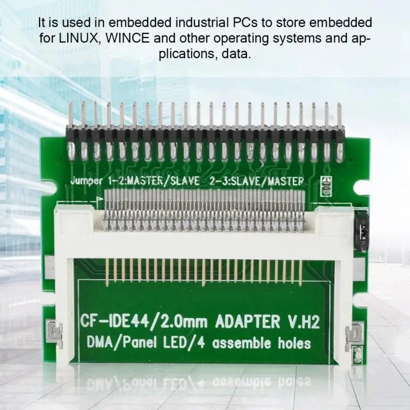 Компактная флеш карта памяти CF на 2 5 дюймовый 44Pin IDE ноутбук SSD HDD адаптер