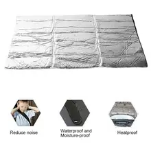 Звукоизоляция пены мертвящей автомобиля теплоизоляция коврик водостойкий automobilesSound теплоизоляция хлопок 24*40 дюймов 5 мм автомобиль