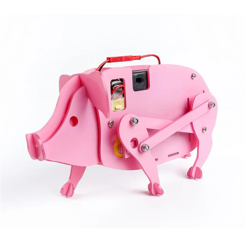 

SunFounder DIY Assembled Pig Educational Kits Smart RC Robot Toy Gift For Children
