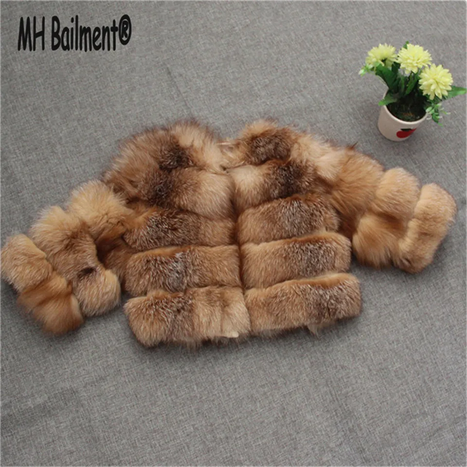 

Children Real Crystal Fox Fur Coat New Autumn Winter Girls Boys Natural Fur Coat Clothing Warm Kids Thicken Jacket C#12