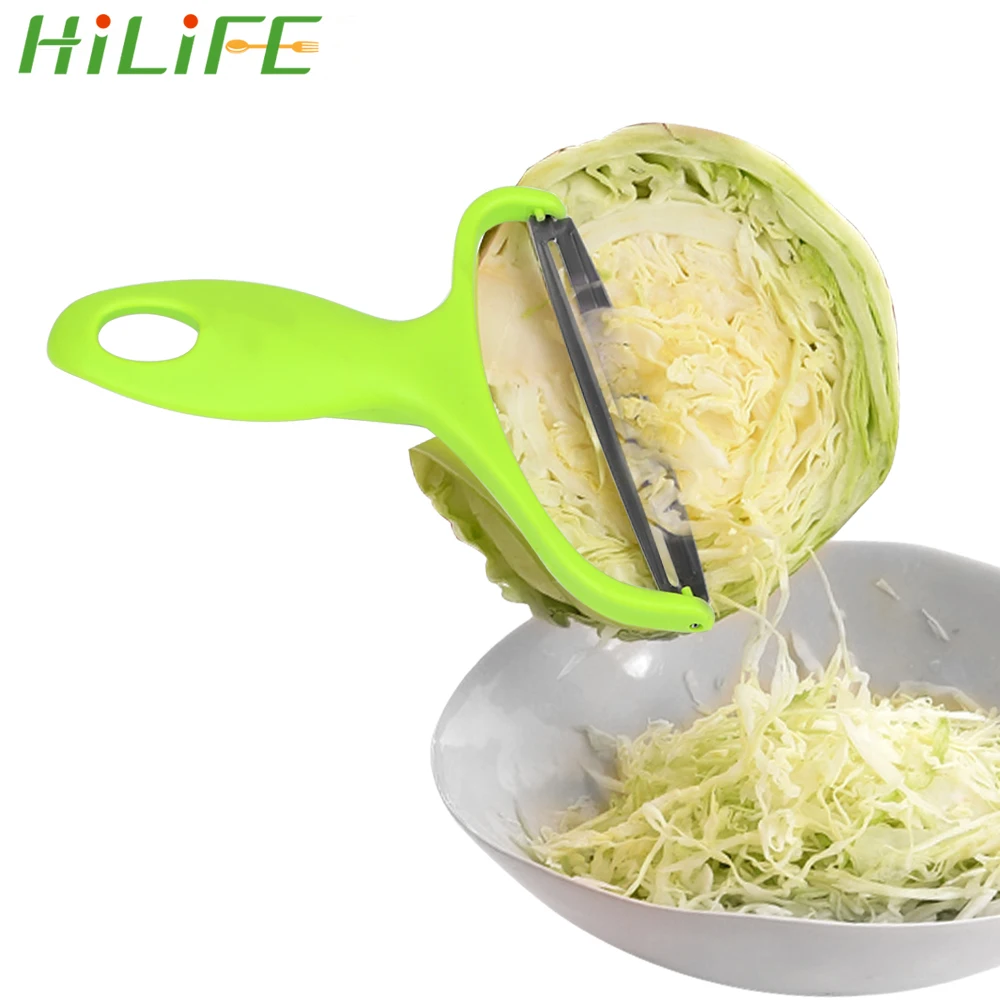 

HILIFE Kitchen Tool Shred Grater Vegetable Peeler Knife Gadgets Melon Fruit Cabbage Planer Cutter Peeler Zester Slicer Peeler