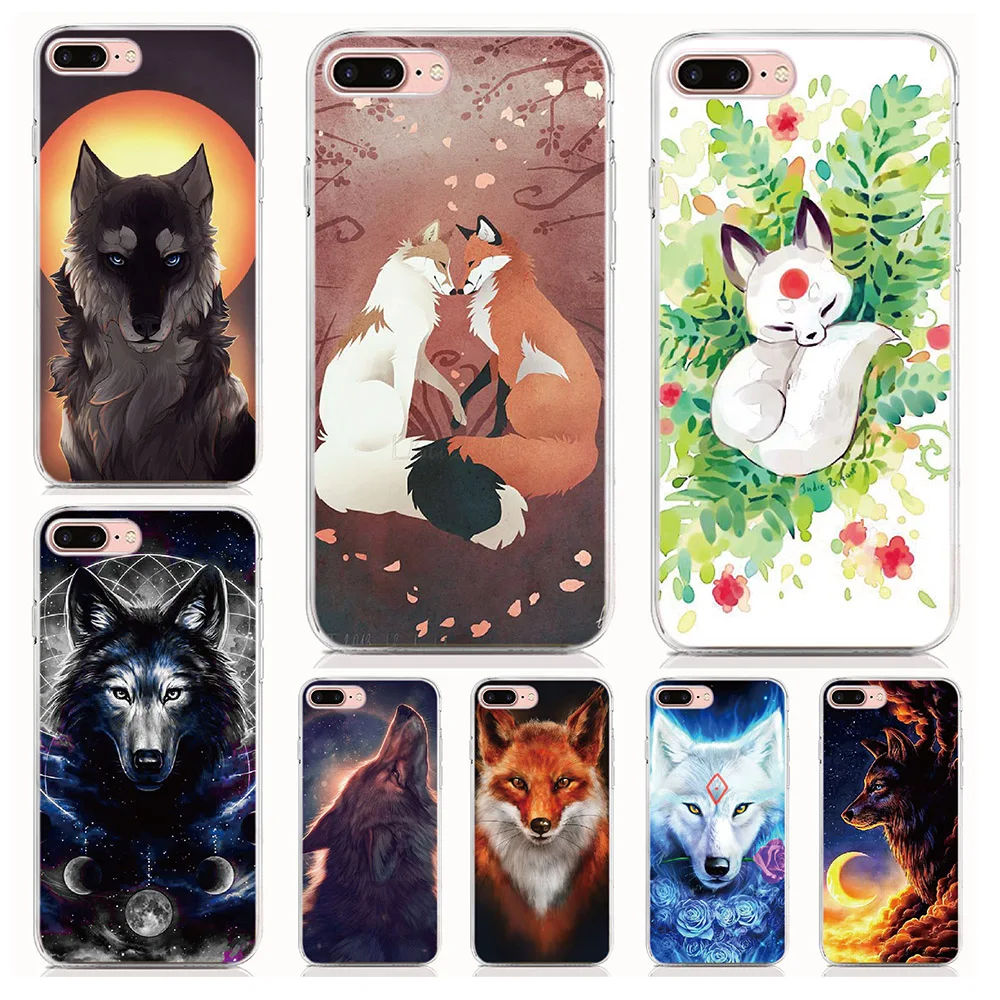 

For Google Pixel 2 2XL 3 3XL lite 3 Lite XL Print Animal Wolf Case Soft Tpu Silicone Cover Phone Cases