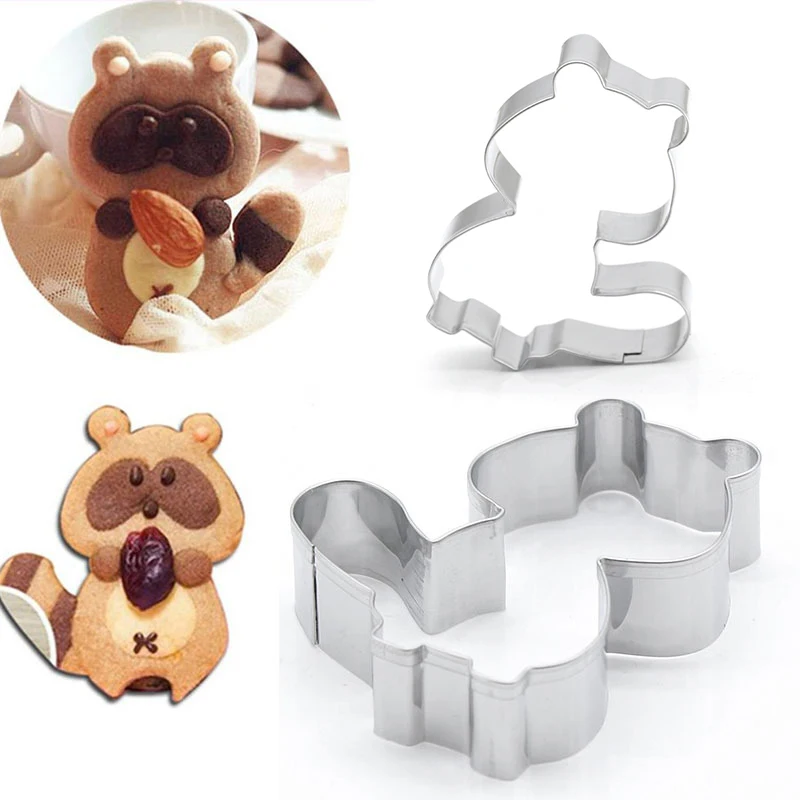 

Stainless Steel Biscuit Baking Chipmunk-shape Cutter Fondant Cake Cookie Mold