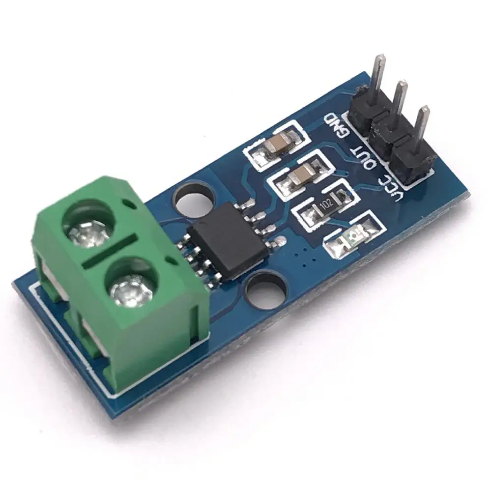 LanLan ACS712 20/30a модуль датчика тока VCC/2 Напряжение 5 ампер общий Холла измерительный