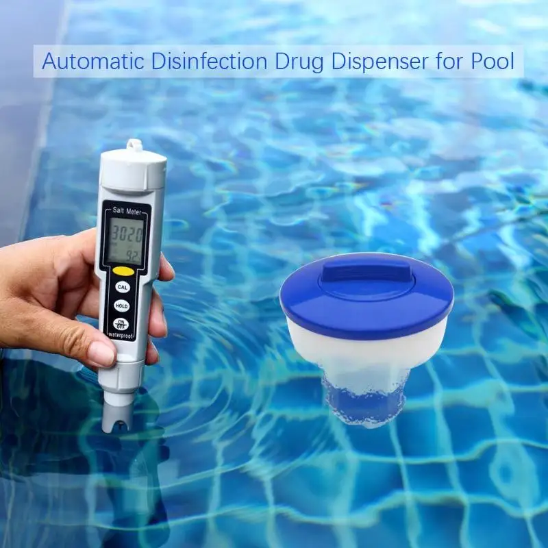 

5/8inch Automatic Drug Dispenser Floating Pill Case Automatic Disinfection Drug Dispenser for Swimming Pool Cleaning Tool TL#8