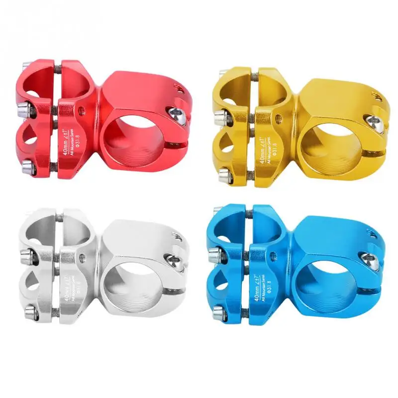 Bicycle Stem 31.8*28.6*40mm Aluminum Alloy Mountain Road Bike Handle
