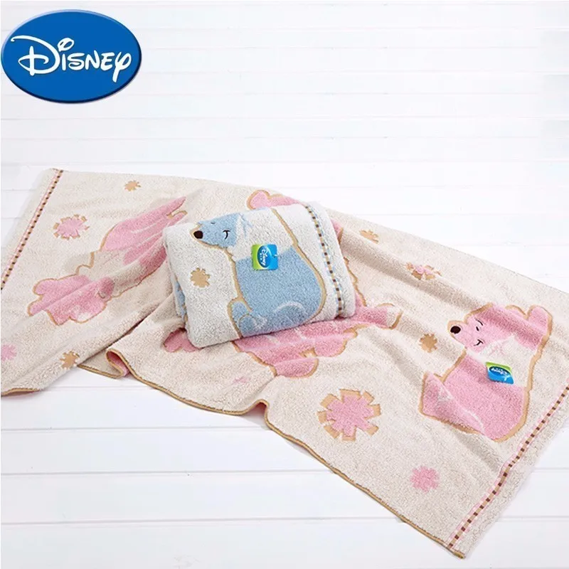

Disney Lovely Pooh 120x60cm Bathing Towels Cotton Bathing Towels Candy Color Cartoon Bath Towel D8050BTS
