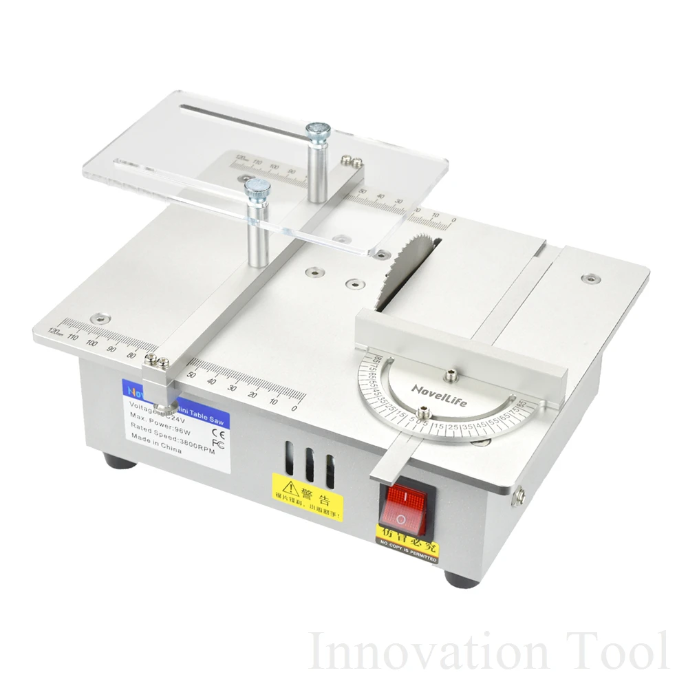 Mini Hobby Table Saw Handmade Woodworking Bench Saw DIY 
