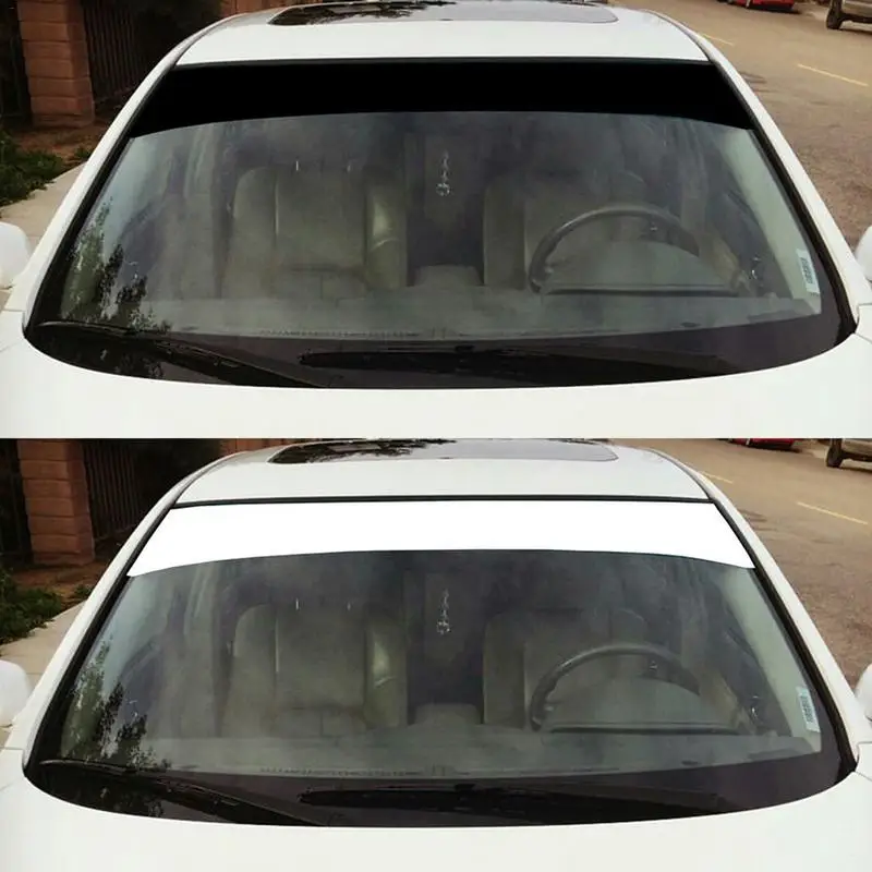 Brand New Sunshade Car Front Windshield Sunscreen Sticker Vinyl