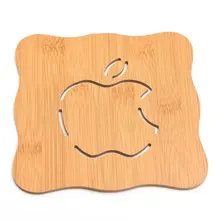 Креативная полая деревянная чашка с резьбой подставки Бамбуковый стол коврик для чая кофейная чашка коврик подставка для посуды миска коврик Кухонные гаджеты