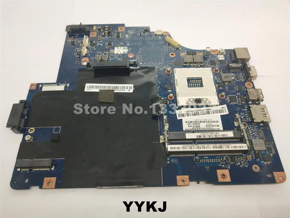 

NIWE2 LA-5752P Mainboard for Lenovo G560 Z560 Laptop Motherboard 4CMFG HM55 DDR3 Notebook