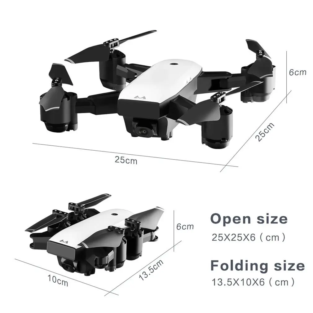 SMRC GPS S20 6 Axles Gyro FPV Drone Portable Rc Quadrocopter With 720p Camera Folding Rc Helicopter Portable Rc Model