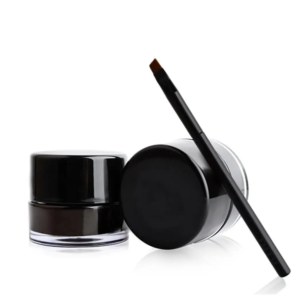 

Long Lasting Waterproof Air Cushion Eyeliner Cream Quick Drying Gel With Brush