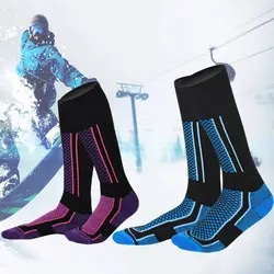 YJSFG дом унисекс для мужчин носки с лого команды толстые зимние теплые носки пеший Туризм Лыжный Открытый Спортивная снег экипажа Мода