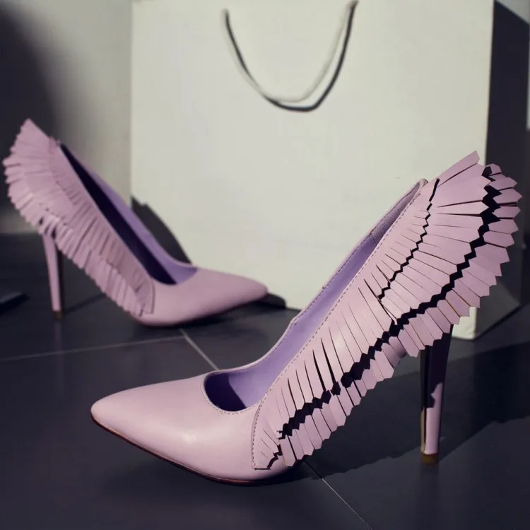 Sexy Afficher Orteils Talons Haute Pic Tipe Mince Femme As Pompes 2018 Super Pointu D'été Mode Printemps Aile Chaude Chaussures Conception 0PaZq