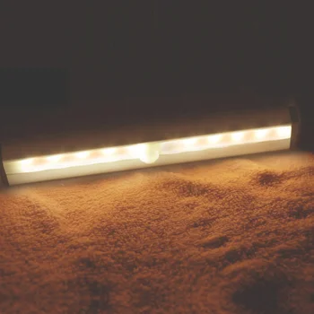

USB Rechargeable LED Cabinet Light Auto Motion Sensor Lamp Led Blubs LED Cabinet Night Light For Kitchen Counter Cupboard
