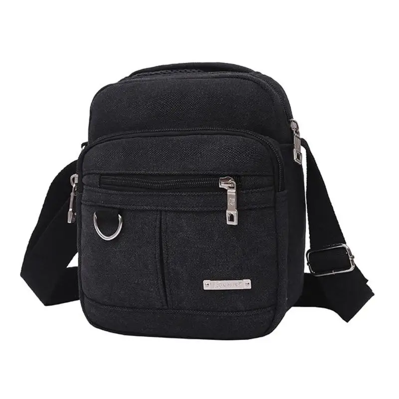 Womens Crossbody Shoulder Bag Ladies Canvas Messenger Satchel in Various Colours