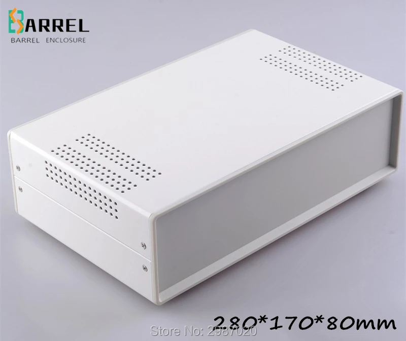 

280*170*80mm iron box for electronic project housing DIY instrument junction switch outlet distribution case Custom diy design