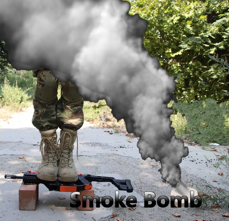 

smoke bomb for kriss vector v2 M4A1-J9 JM P90 water gel gun Electronic Nylon material toys for children