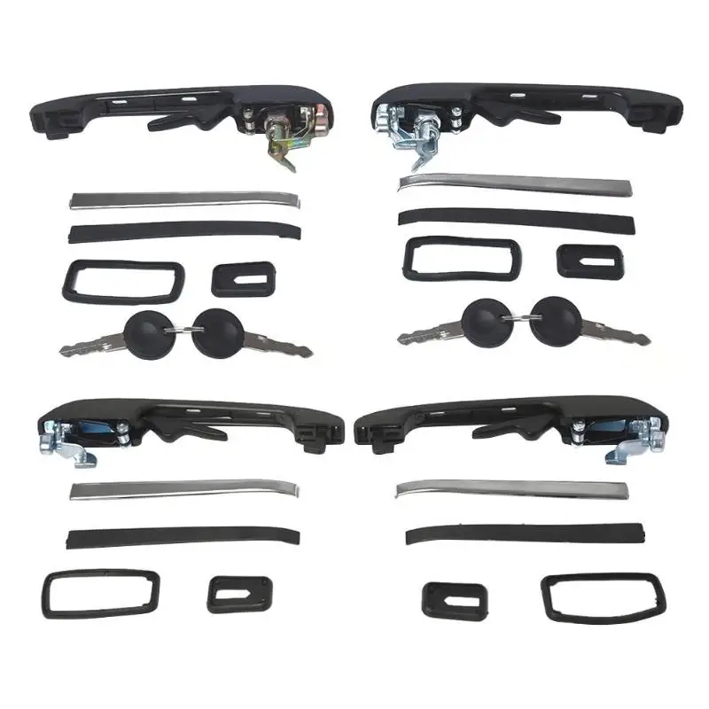 

Car Front Rear Left Right Outer Door Handle with Keys For VW For Volkswagen For Golf MK1/MK2 Quick Installation High Quality