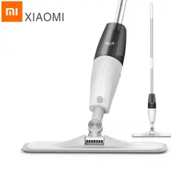 Xiaomi Deerma спрей Швабра 360 градусов вращающийся ручной Mijia швабра с функцией распыления воды домашняя Чистящая кисть для уборки пыли