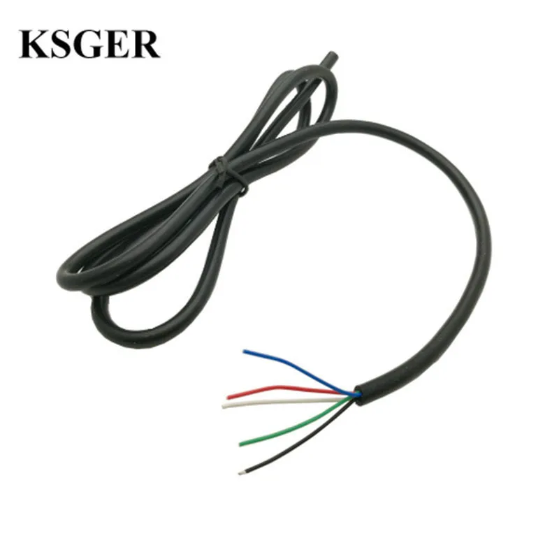 KSGER Electronic Soldering Iron High Temperature 5 Core Silicone Cable Wire Accusing Handle T12 Line Soldering Station Handle|Electric Soldering Irons| - AliExpress