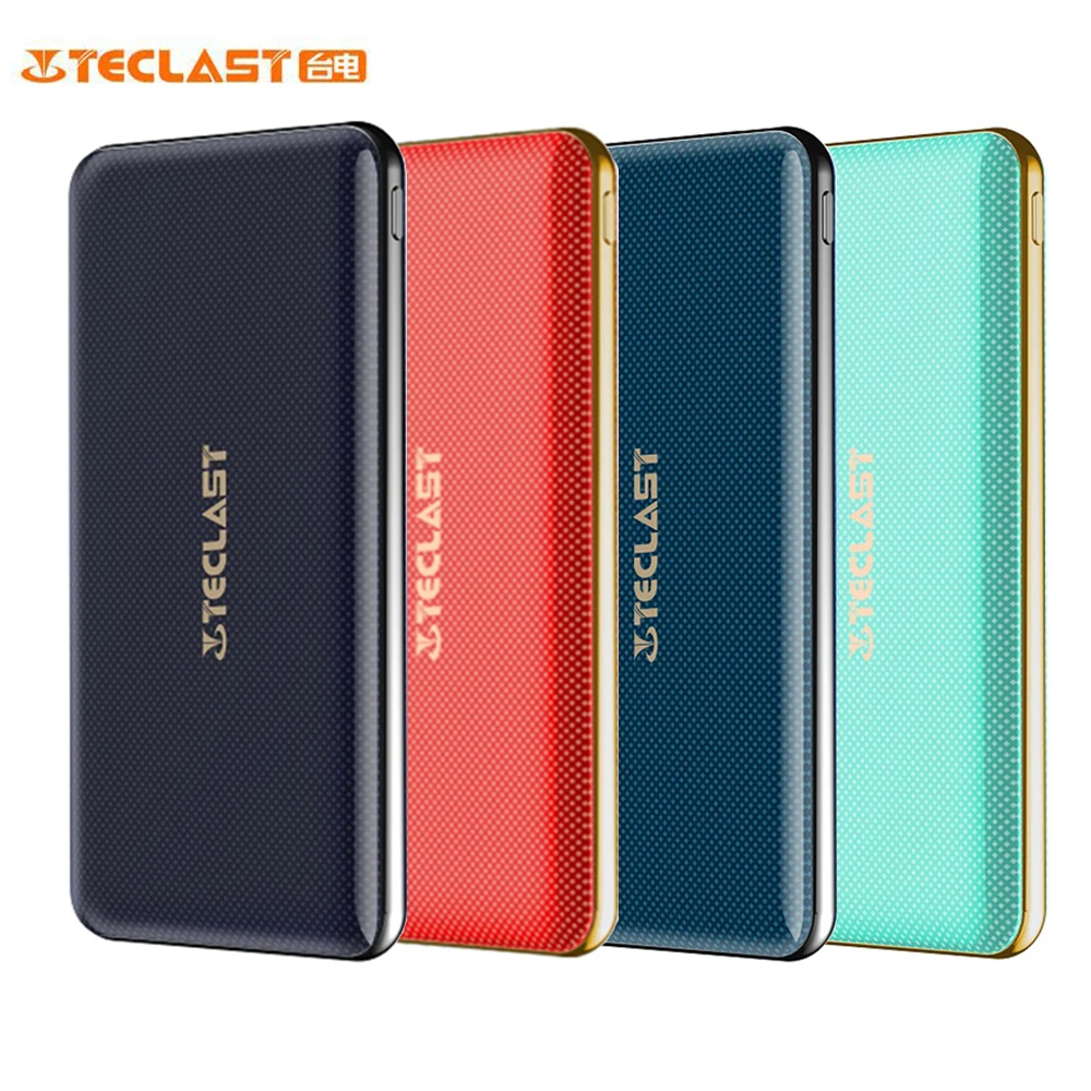 

Teclast S10 10000mAh Power Bank 3A Fast Charging Type-C Dual Output Ports Mobile Phone Charger for Smartphone Laptop
