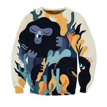 3D Printed Sweatshirts Hoodie Men Streetwear Mens Sweatshirt Teens Boys Hip Hop Ulzzang Clothes Oversize Tracksuits Long Sleeve