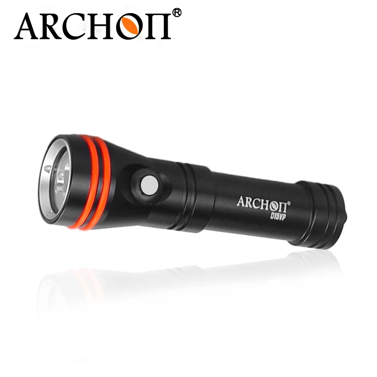 Archon 2 в 1 D15VP фонарик для дайвинга и видеосъемка алюминиевый фонарь YS Clamp подводный