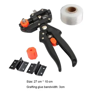 

Grafting Machine Garden Tools Fruit Tree Pruner with 2 Blades 1 Graft Tape Tree Grafting Tools Secateurs Scissor Cutting Pruner