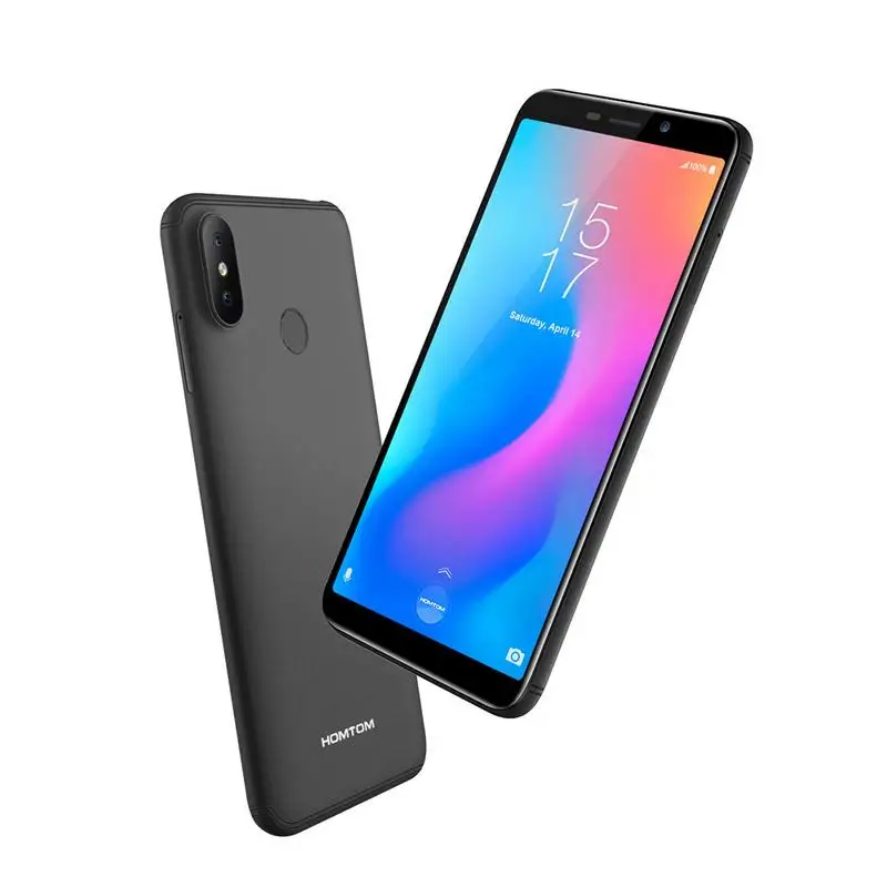 HOMTOM C2 5 &quot18:9 HD + 4G смартфон Android 8 1 2 GB Оперативная память 16 Гб Встроенная 4 ядра Face ID