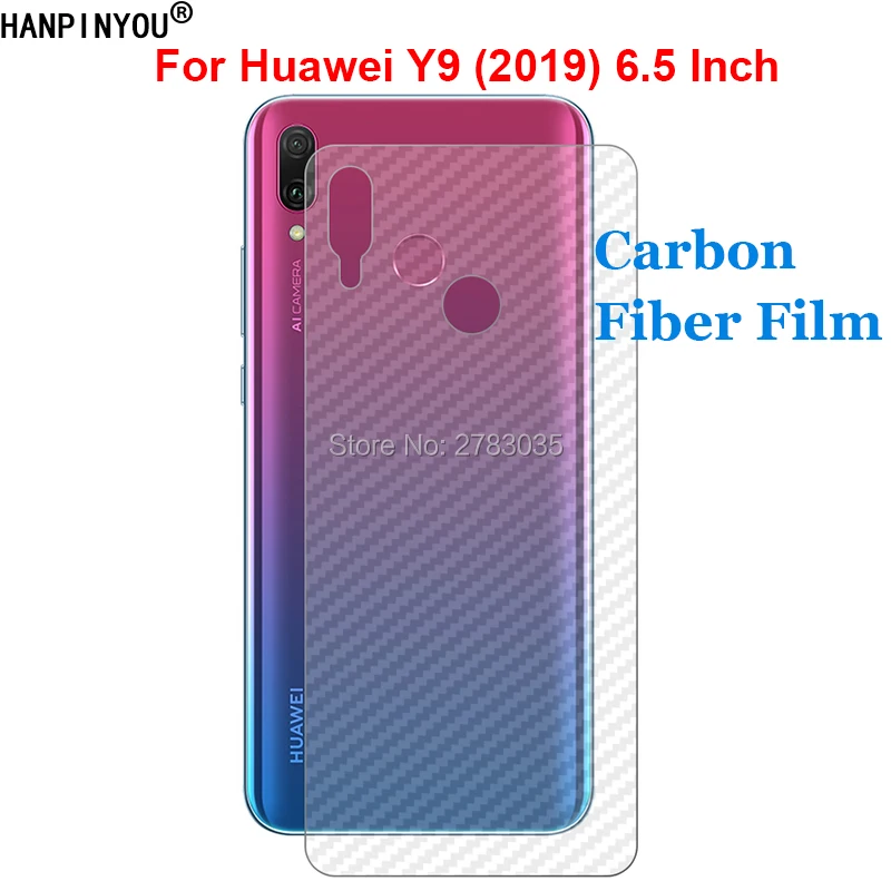 Для Huawei Y9 (2019)/Enjoy 9 Plus 6 5 &quot3D защита от отпечатков пальцев из углеродного волокна