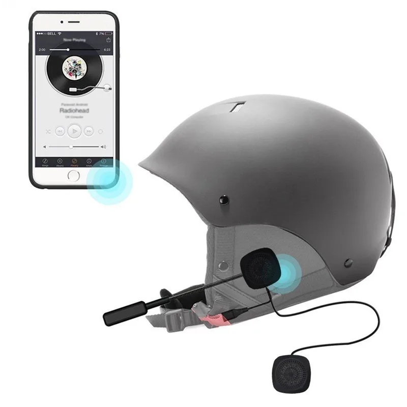 Bluetooth наушники на шлем для мотоцикла Беспроводная гарнитура|Наушники шлемов| |