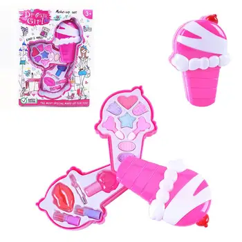

Make up set Toys Baby Girls Pretend Play Safe Kids Girls Makeup Kit Toy Cosmetics Play Sets Best Gifts for children