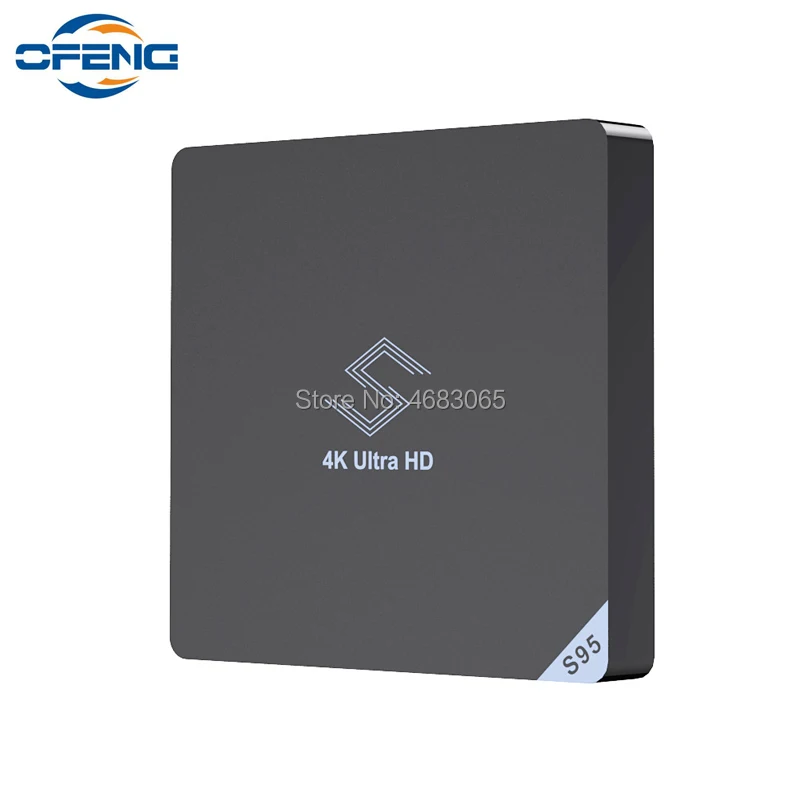 S95 4K HD Android 8 1 TV Box Max S905XII 2 ГБ/4 ГБ 16 ГБ/32 медиаплеер 64 бит Bluetooth 4 0 4/5 ггц WiFi