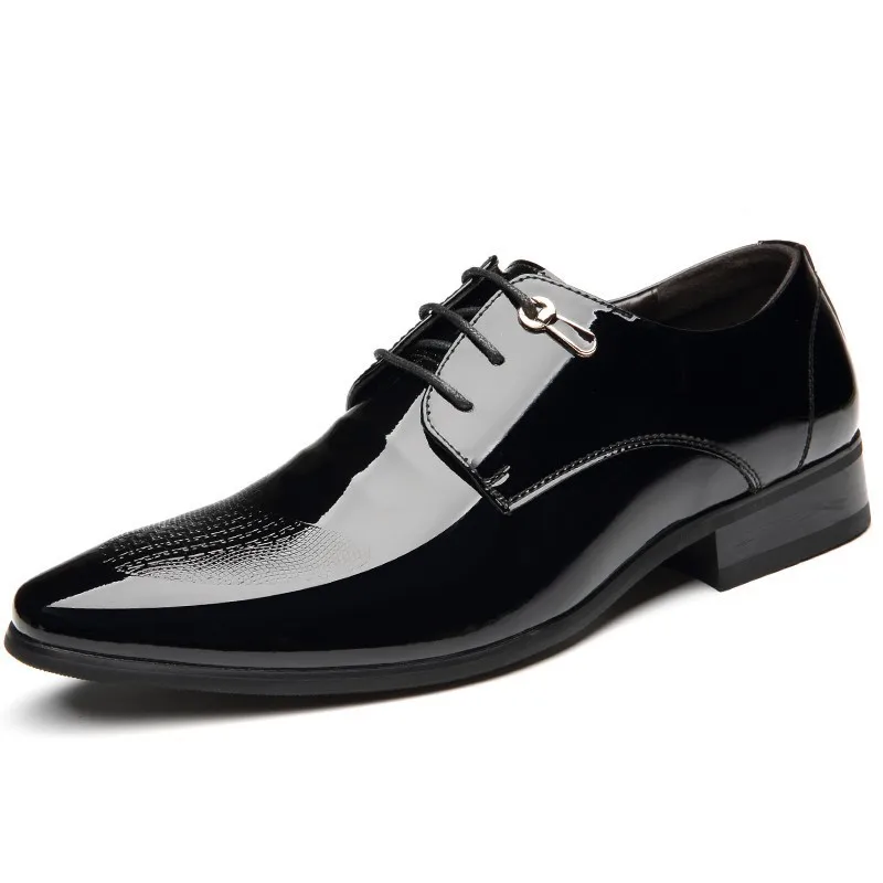 

Wenzhou Superior Quality Business Affairs Leather Shoes Pearl Light Exceed Leather Sole