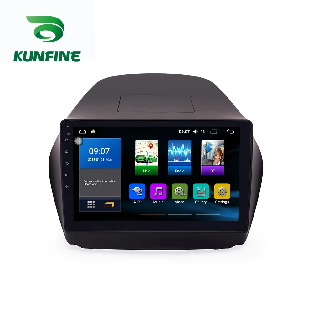 Восьмиядерный 1024*600 Android 8 1 автомобильный DVD GPS навигационный плеер Deckless стерео для