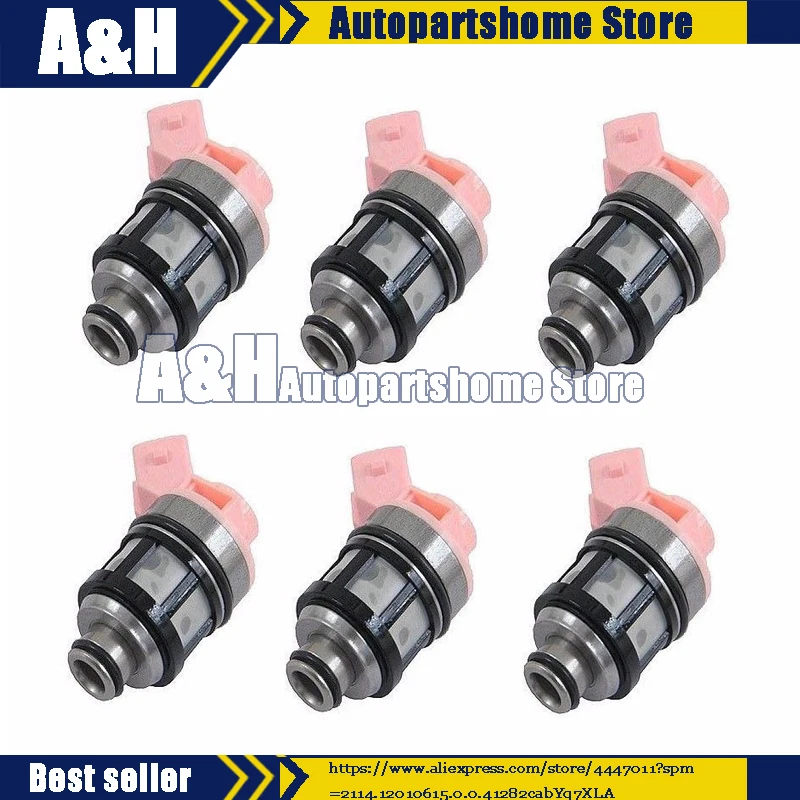 6PCS Fuel Injectors 16600 88G00 16600 88G01 16600 88G10 16600 88G11