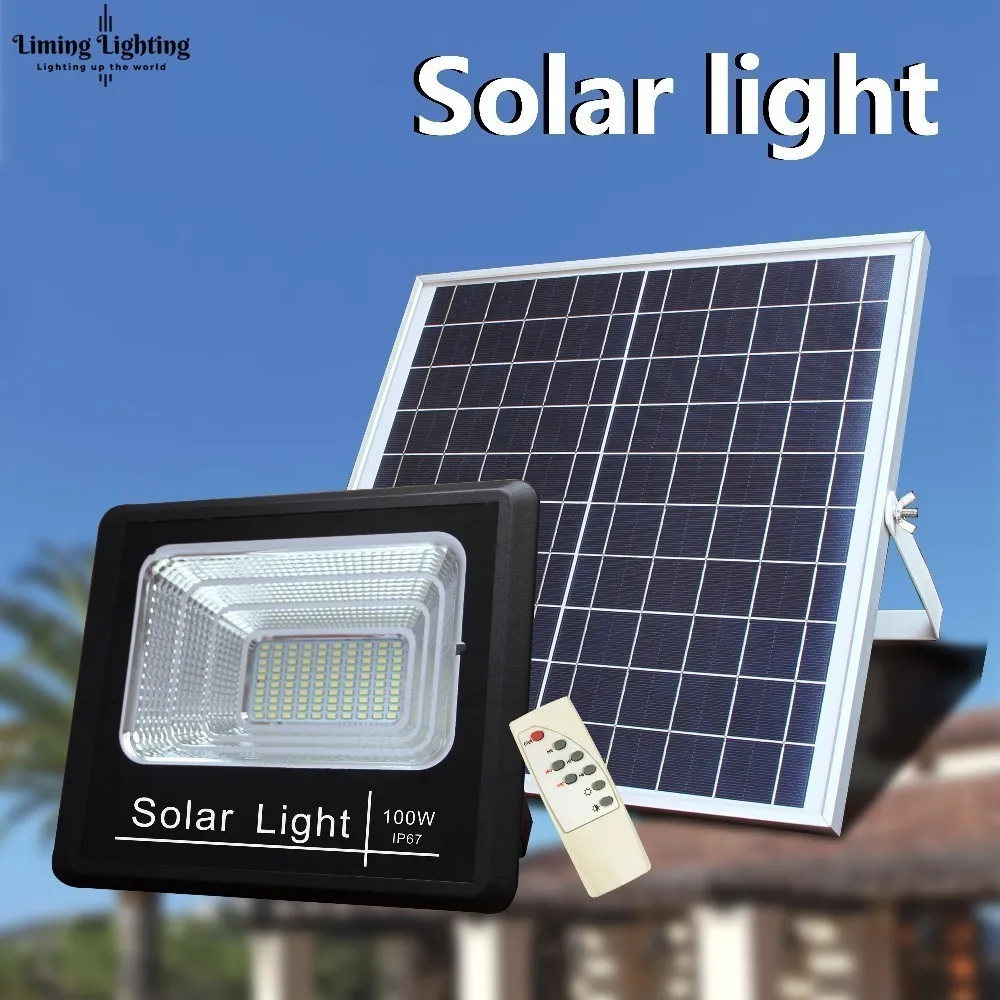 100w Solar Oplaadbare Led Schijnwerper Spotlight Solar Tuin Gangpad Straat Schijnwerper Wandlamp Night Sensor Afstandsbediening 100w Solar Oplaadbare Led Schijnwerper Spotlight Solar Tuin Gangpad Straat Schijnwerper Wandlamp Night Sensor Afstandsbediening