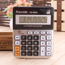 Производитель калькулятор KK-800A металлический Настольный калькулятор 8 А бизнес компьютер офисные принадлежности