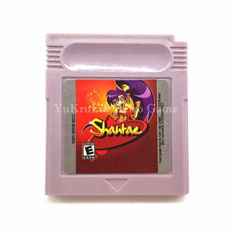

Video Game Cartridge Card Shantae for 16 Bit Game Console US/EU Version English Language