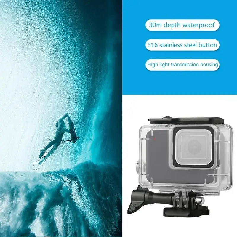 22 шт. водостойкий Чехол для экрана Защитная крышка Gopro Hero 7 белый
