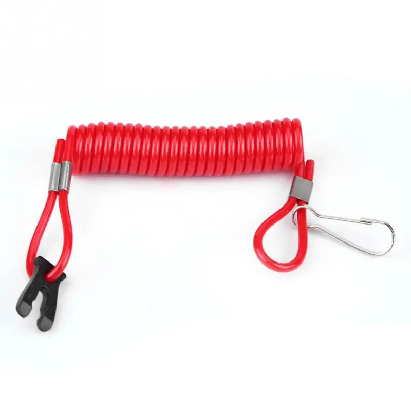 

Outboard Engine Ignition Emergency Kill Stop Switch Safety Tether Lanyard for Suzuki Motorcycle Accessories NEW Arrivals RED