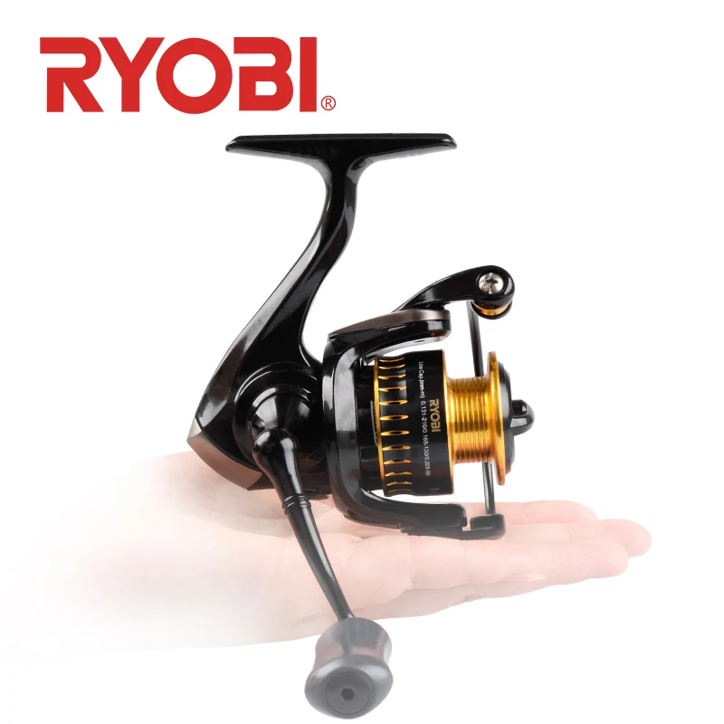 RYOBI فائقة الطاقة 500/800 الغزل الصيد بكرة 6 + 1BB والعتاد Ratio5.2: 1 ماكس السحب 3 كجم carrete دي pesca بكرة الصيد المياه المالحة بكرة