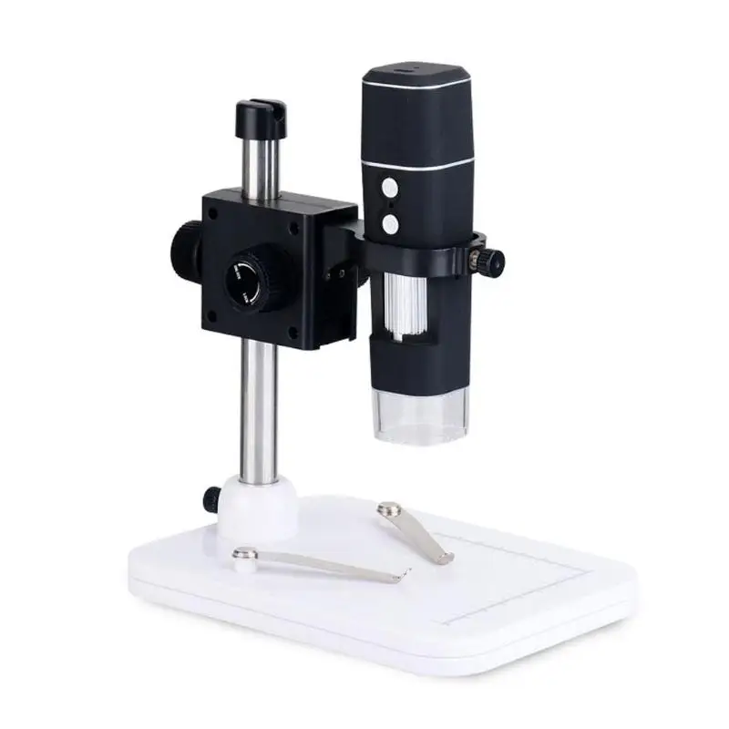 

500X WiFi Digital Microscope Wireless Camera 2MP Digital Microscope Magnifier with Base Stand Holder for IOS Android