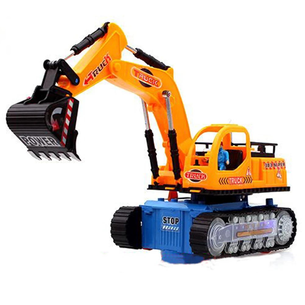 Kid Electric / Battery Operated Ride On Digger/ Music Light Excavator