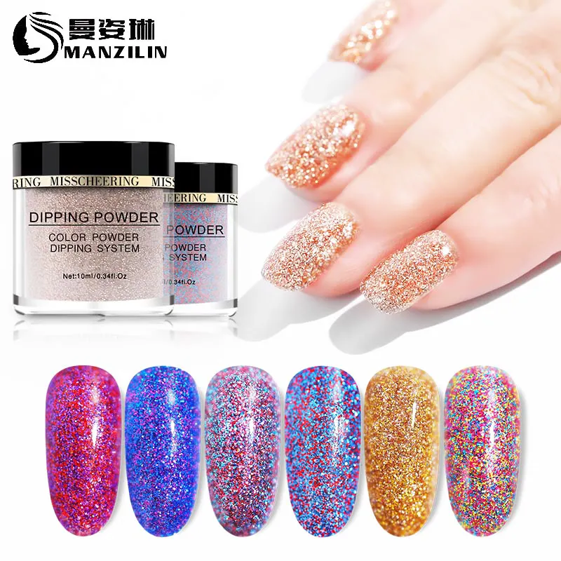 

1Pc Nail Art Dipping Nail Powders Sand Machine Polishing Tool Natural Gradient Nail DIY Glitter Powder Nail Art Decorations 10ml